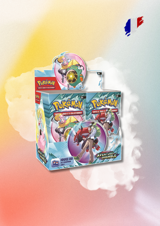 Display de 36 Boosters – Pokémon Écarlate & Violet : Aventures Ensemble